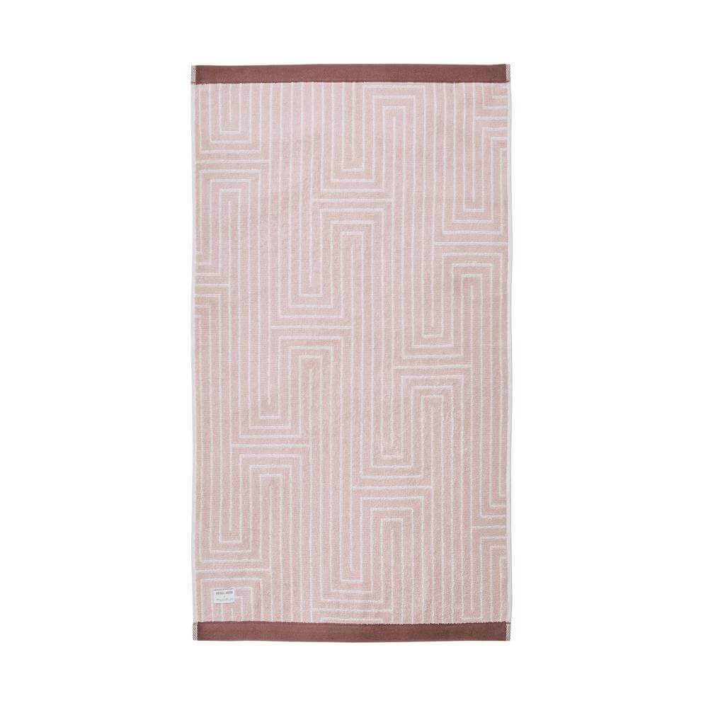Abigail Ahern X Murmur Pia Towel Dusky Pink